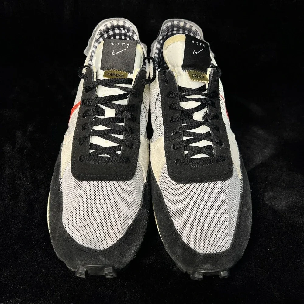 Nike Daybreak Type Fresh DJ5526-001 Sneaker Mens US 13 White Black Running Shoes